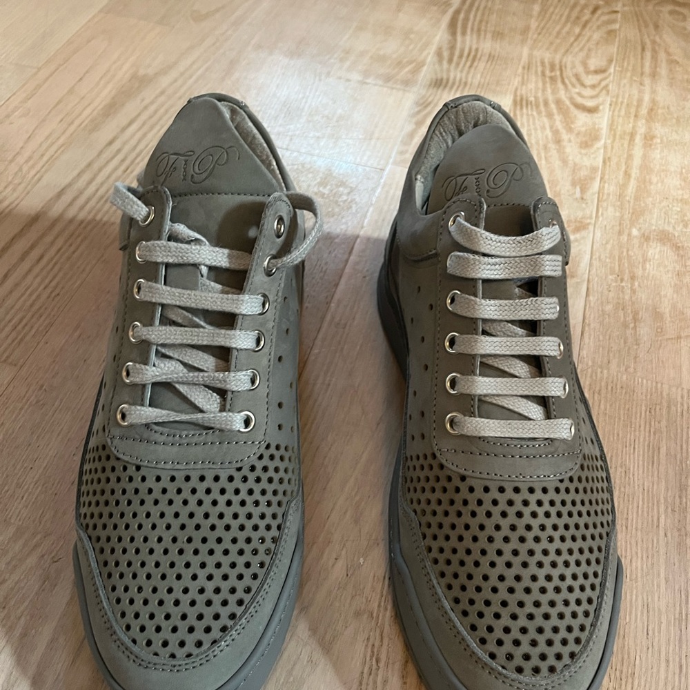 Filling Pieces Leather Sneakers